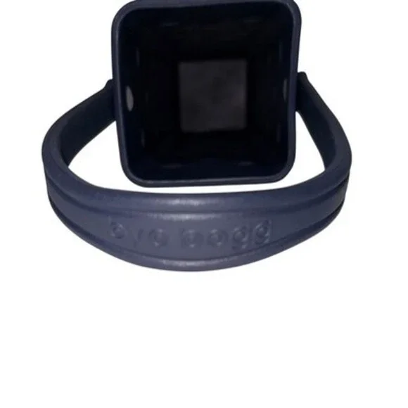 BYO Bogg Wine Tote Navy Blue 12.5” Tall - Picture 4 of 6